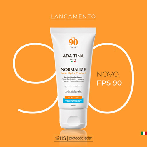 Protetor Solar Proteção Manchas Normalize Hydra 90 Ada Tina