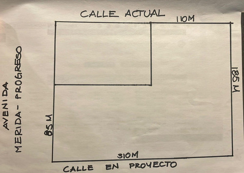 Terreno En Venta De 37,350 M2, Con 85 M Lineales Frente A Carretera Mérida Progreso, Yucatán