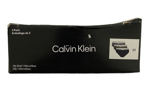 Calzoncillos Calvin Klein De Cadera Microfibra Pack X3 