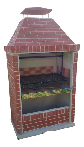 Imagen 2 de 2 de Parrilla Simil Ladrillo Aquituparrilla La Gauchita Con Luz