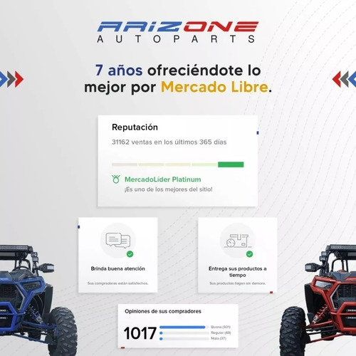 Estrobo Pro Slit Dual Arz 24 Hiper Led 96w Maverick Rzr Utv