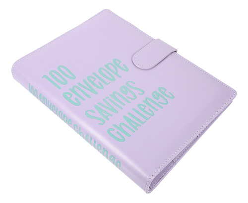 1 Juego De Hojas De Encuadernación Budget Planner Challenge