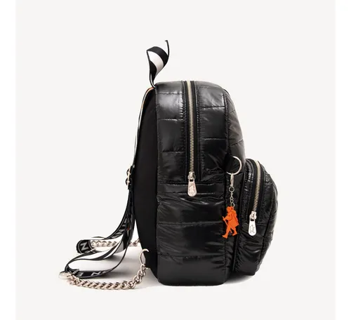 Mochila Alison Pop Cadenas Negro