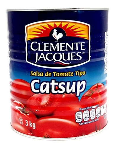 Salsa Catsup Clemente Jacques 3kg