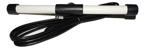 Antena Tv Hdtv Exterior Pvc 40cm Largo Con 3m Cable Lumihd Blanco