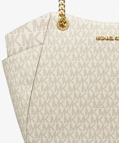 Michael Kors Bolsa Tote Grande Lona Asas Colores Original