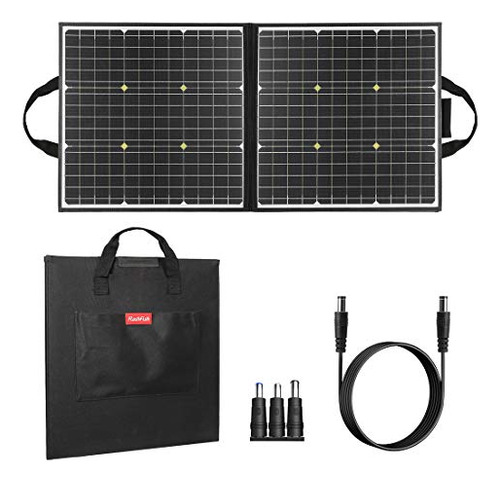 100w 18v Portable Solar Panel,  Foldable Solar Charger ...