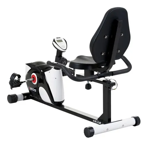 Bicicleta Ergométrica Kikos Kr3.8 Cor Preto/Branco