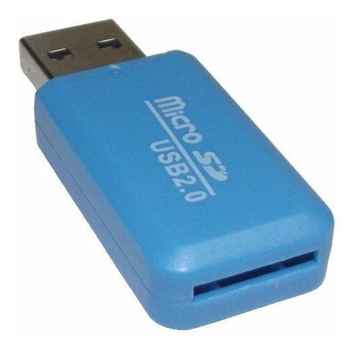 Lector Adaptador Usb De Memoria Micro Sd Tipo Pendrive