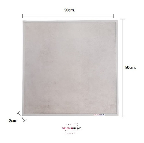 Panel Calefactor Cerámico Bajo Consumo Delsurplac Gs700 