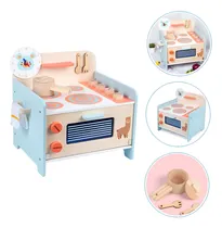 Comprar Cocina De Madera Niños Cocinita Juguete Didactico Infantil
