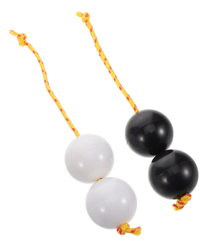2 Pares De Bolas De Percusión Africanas Shaker Ball Shak