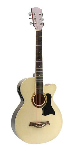 Imagen 2 de 3 de Guitarra acústica Femmto AG002 para diestros natural brillante