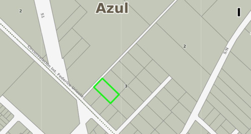 Terreno En Venta - 2.651mts2 - Azul