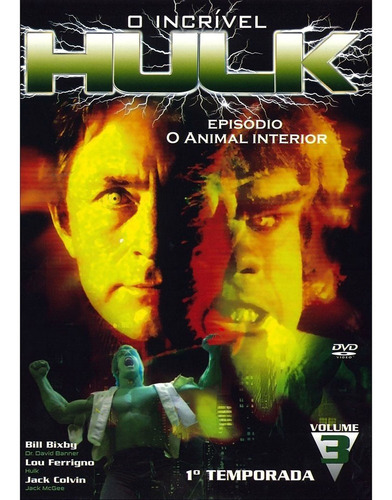Dvd O Incrível Hulk Vol. 3 - O Animal Interior