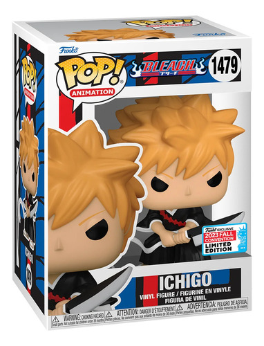 Funko Pop Ichigo 1479 Fall Convention 2023 Bleach