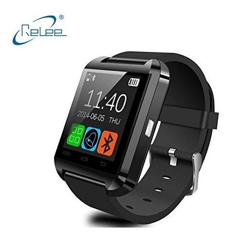 Imagen 1 de 6 de Reloj Inteligente Relee U8 Bluetooth P/iPhone Android Samsun