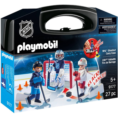 Maletín De Tiro Para Nhl Para Llevar Contigo Playmobil 9177