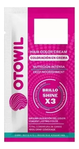 Tintura Linea Magia Coloracion Crema Otowil 5 Cajas - 30 Uni