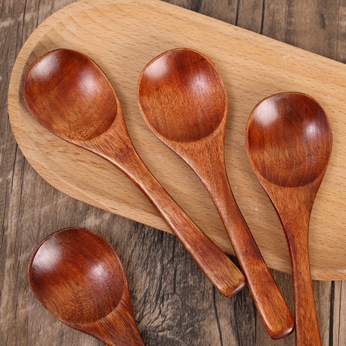 Lj 1 Cuchara De Madera De Mango Largo For Cocina