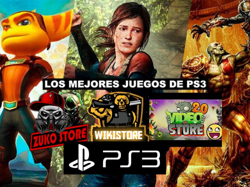 Disco Duro Con 94 Juegos De Ps3 Más Todas Las Tiendas Arcade