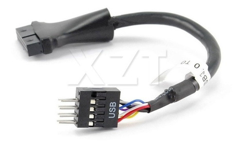 Imagem 8 de 8 de Cabo Adaptador Usb 3.0 Para Usb 2.0 Conversor Macho