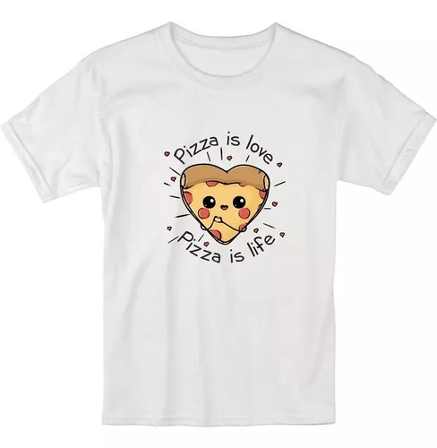 Camiseta - Eu Amo Pizza