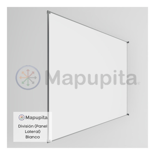 División Panel Lateral Blanco 135x150