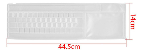 Funda De Teclado Con Película Protectora De Silicona