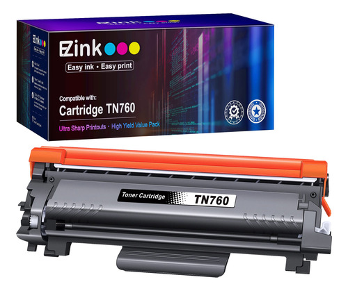 E-z Ink (tm Tn760 Cartucho De Tóner De Repuesto Compatible.