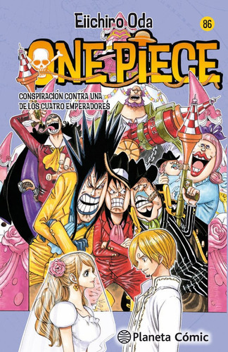 One Piece Nãâº 86, De Oda, Eiichiro. Editorial Planeta Cómic, Tapa Blanda En Español