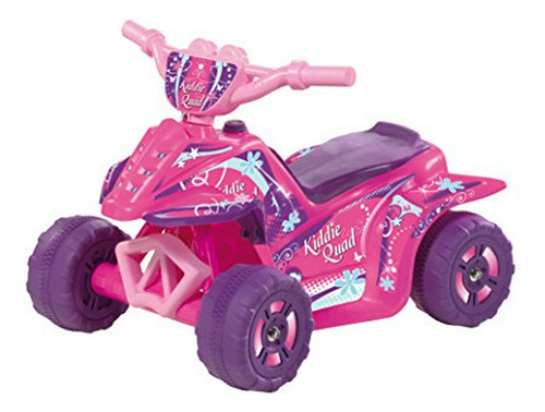 Kid Motorz ¿¿kiddie Quad Rosa 6v Ride On.