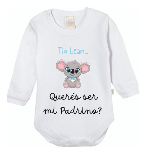 Body Estampado Bebé Personalizado Imagen Anuncio Embarazo