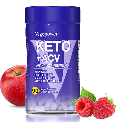 Píldoras Keto De Fuerza + Acv Para Hombres Y Mujeres - Ceto