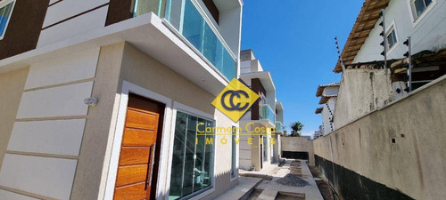 Imagem 1 de 22 de Casa Com 2 Dormitórios À Venda, 70 M² Por R$ 315.000,00 - Jardim Mariléa - Rio Das Ostras/rj - Ca1748