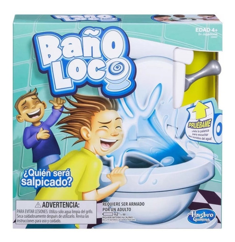Baño Loco Juego De Mesa  Hasbro C0447