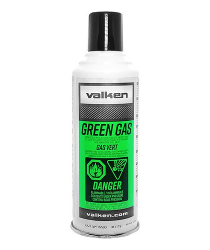 Bote 8oz Green Gas Silicona Valken Airsoft Xchws C