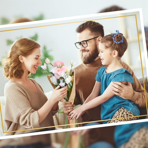 50 Bolsas De Embalaje De Flores Con Cinta, Papel Kraft Flo