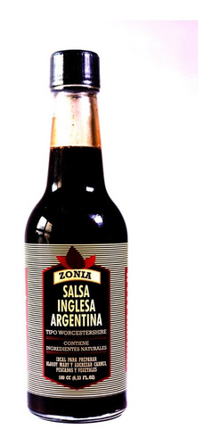 Salsa Inglesa Argentina Zonia X 180 Ml