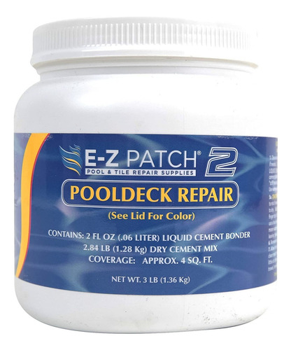 E-z Patch 2 - Parche De Reparación Para Cubierta De Piscina