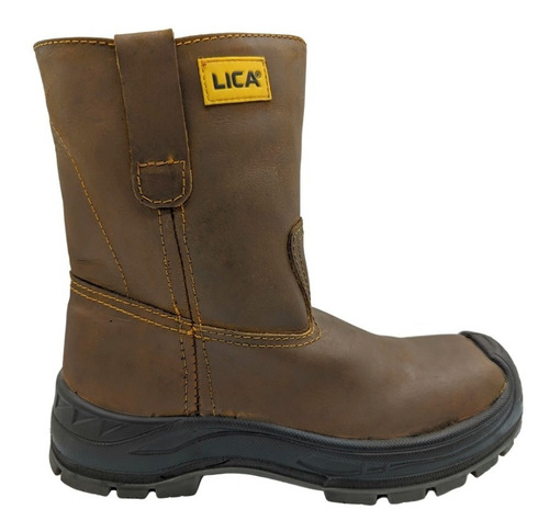 Botas Lica 790c Tipo Petrolera Con Protección Cafe-hombre