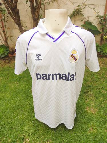 Jersey Real Madrid Retro 86 Local Blanca