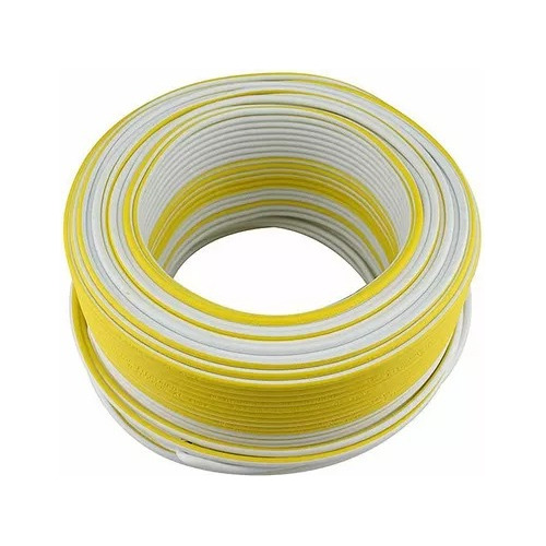 Cable Thw Calibre 14 Awg Rollo 100 Metros Blanco Keer 