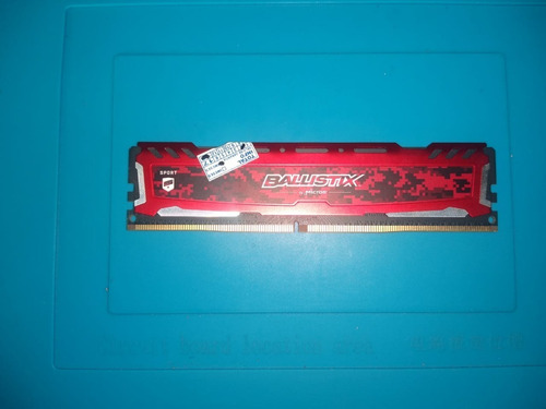 Memória Ram Ballistix Sport 8gb 1x8gb Crucial Bls8g4d240fsek