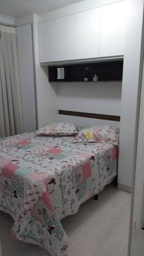 Imagem 14 de 18 de Apartamento Residencial À Venda, Chácara Letônia, Americana. - Ap0240