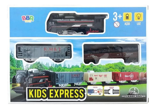 Ferrorama Kids Express 13 Peças - Bbr Toys