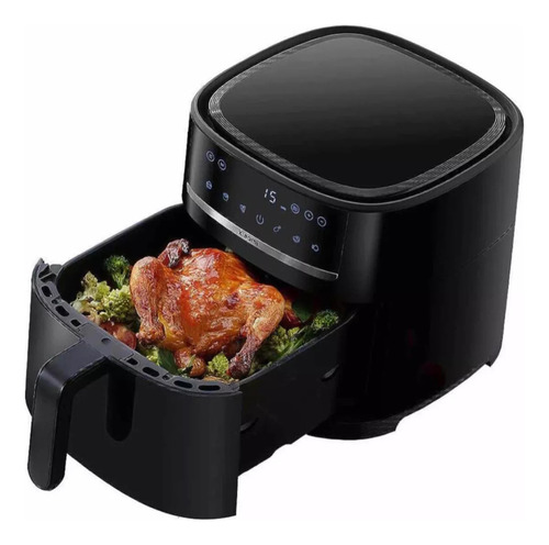 Freidora S/aceite Xiaomi Air Fryer 6 Litr Último Lanzamiento Color Negro