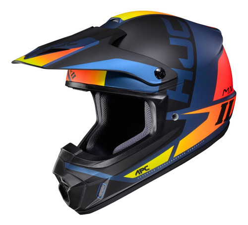 Casco Para Moto Hjc S Vehicle Ser Talla M Color Azul 32651