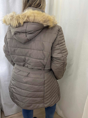 Campera Larga Impermeable Talles Grandes Mujer The Big Shop