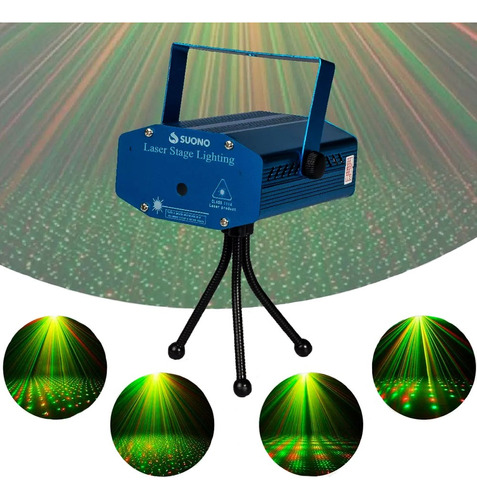 Laser Lluvia Multipunto Led Audioritmico Colores Fiesta Dj